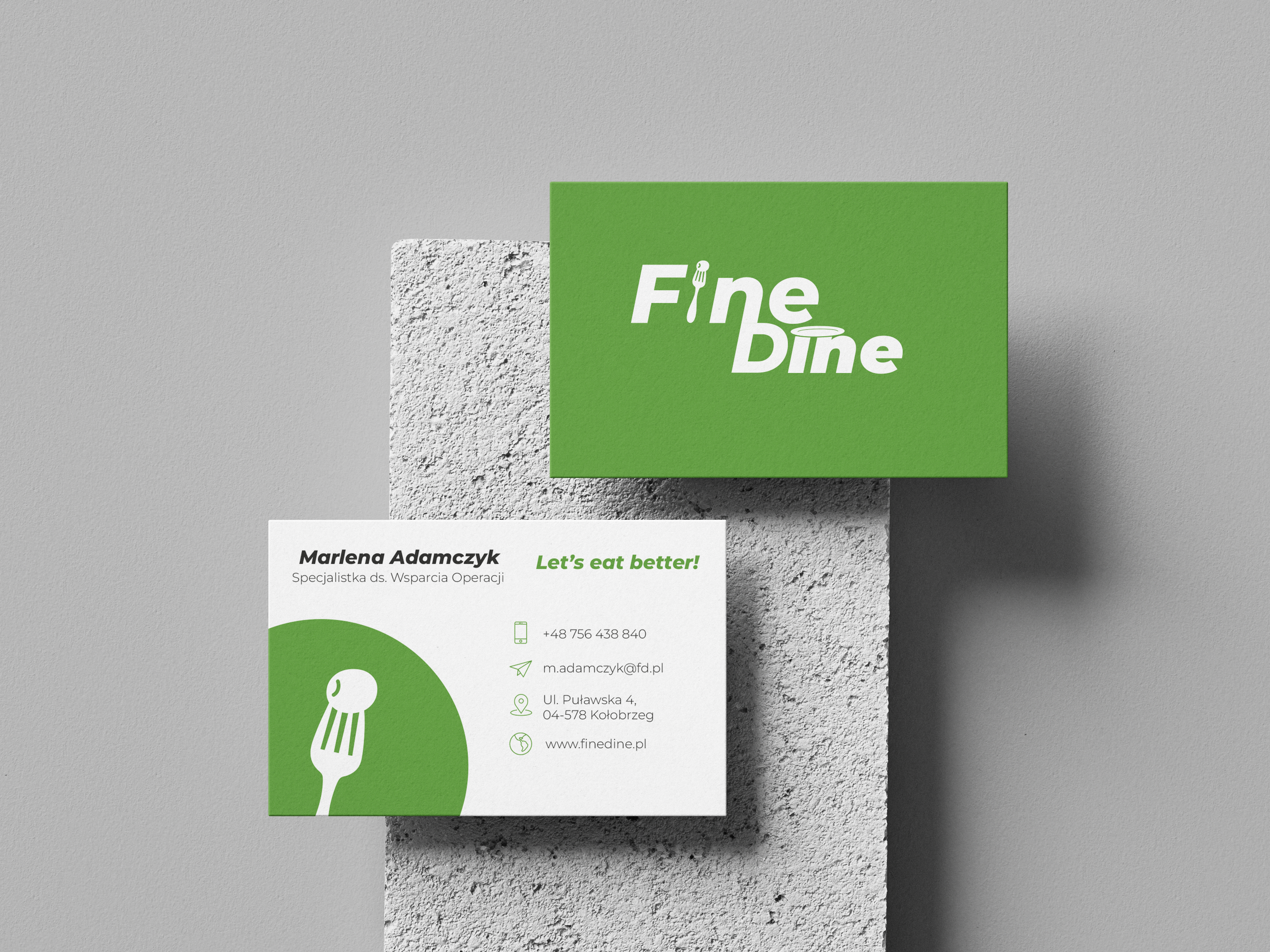 Fine Dine – wizytówka