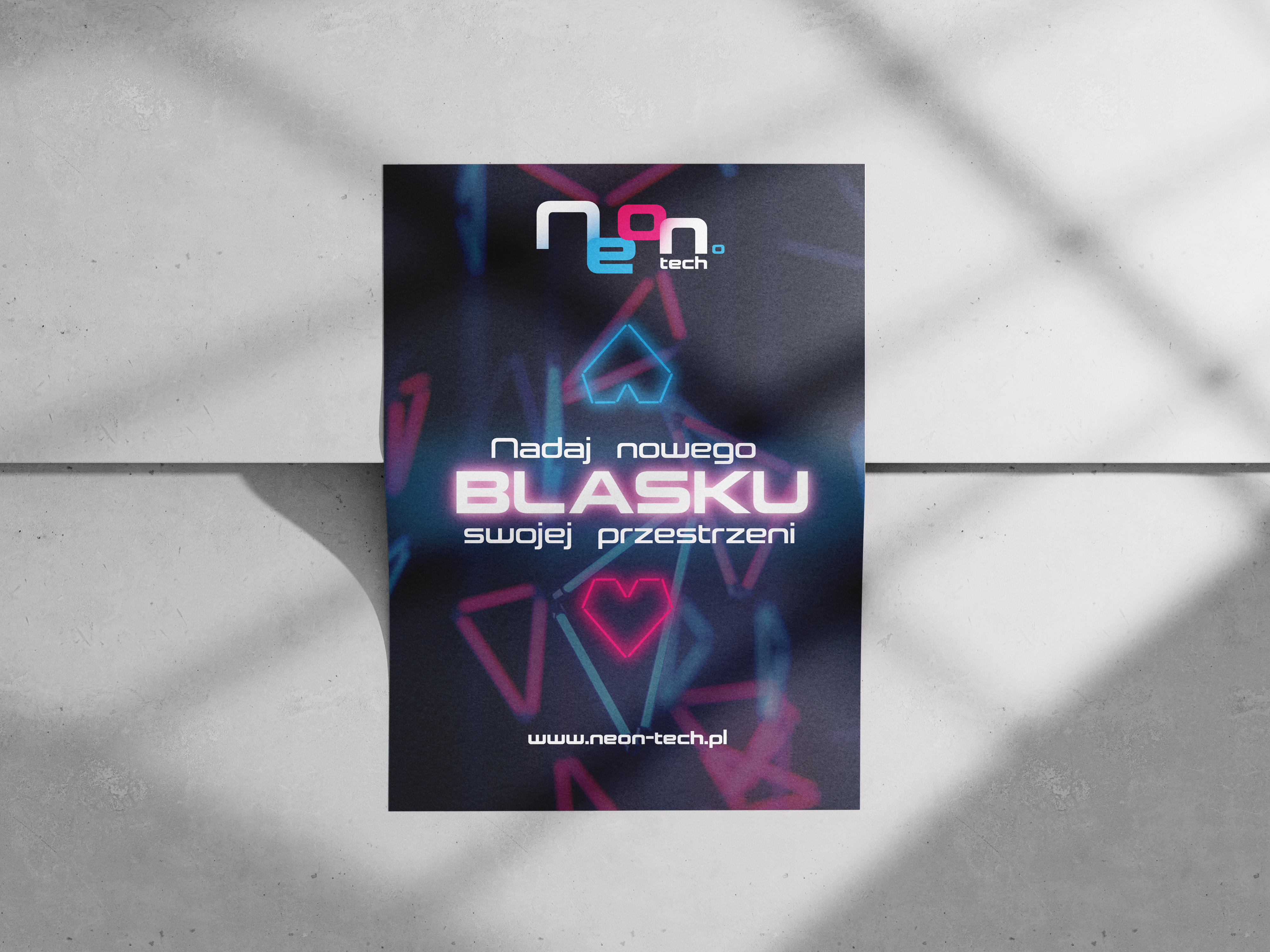 neon.tech – plakat